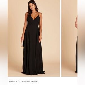 Birdy Grey Kaia Dress Chiffon Black